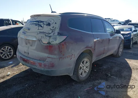 2016 Chevrolet Traverse 2Lt из США, поврежденный, VIN 1GNKRHKD9GJ284902